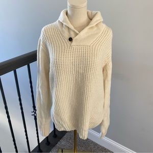 Italian Wool Cowl Neck Sweater